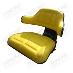 Wraparound Mechanical Suspension Seat- Yellow suitable for John Deere -  